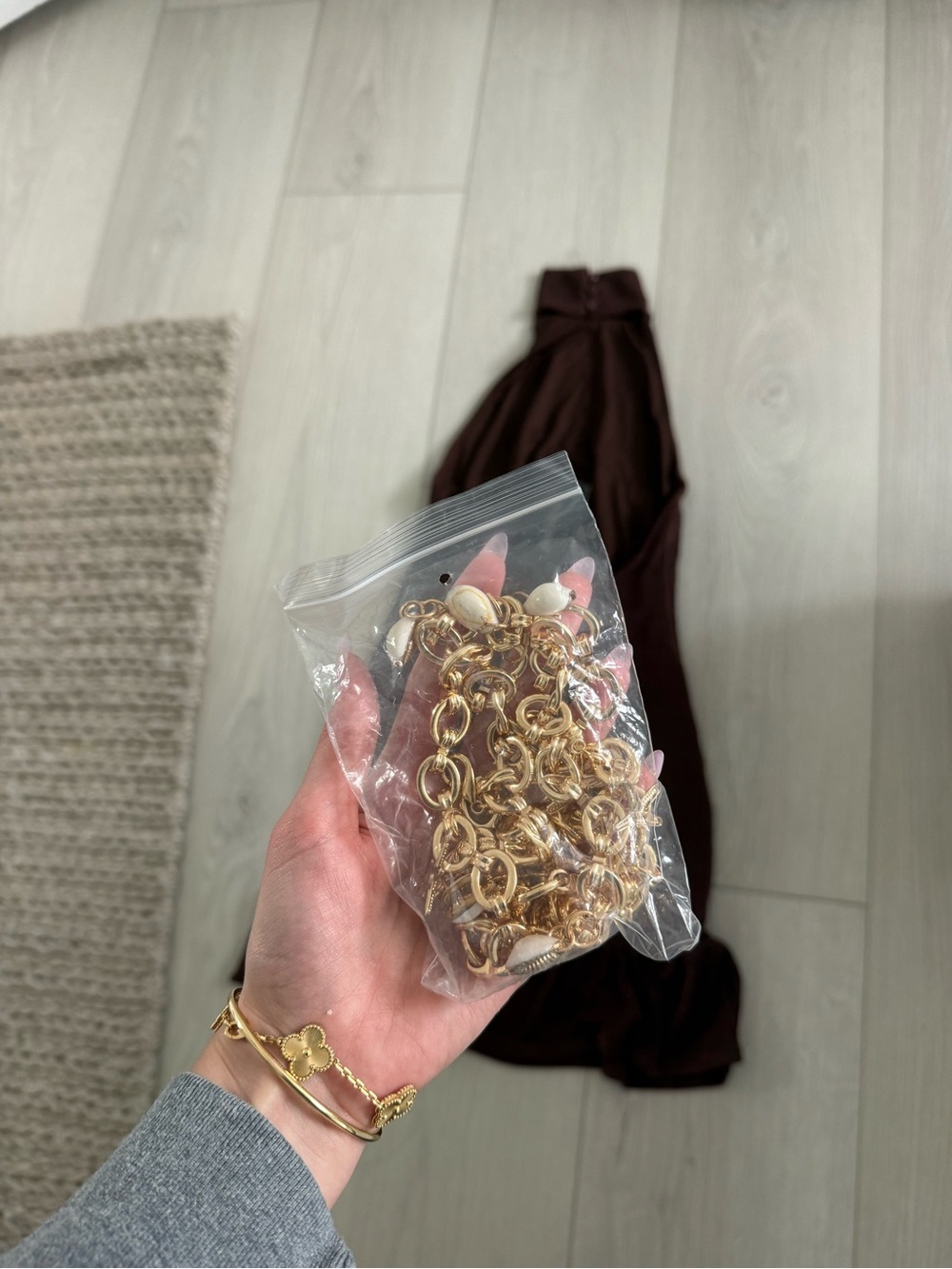 NWT ROLO MINI DRESS CHOCOLATE - Picture 7 of 7